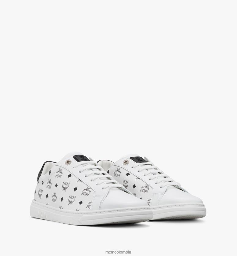 hombres blanco zapatillas todoterreno lo en visetos ASD34831 MCM zapatos