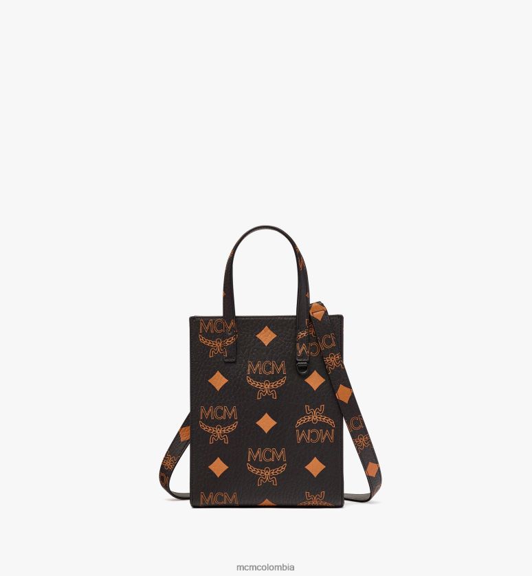 mujer negro tote are en maxi visetos ASD34105 MCM bolsas